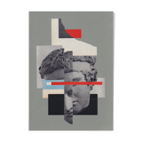 Collage on mask paper