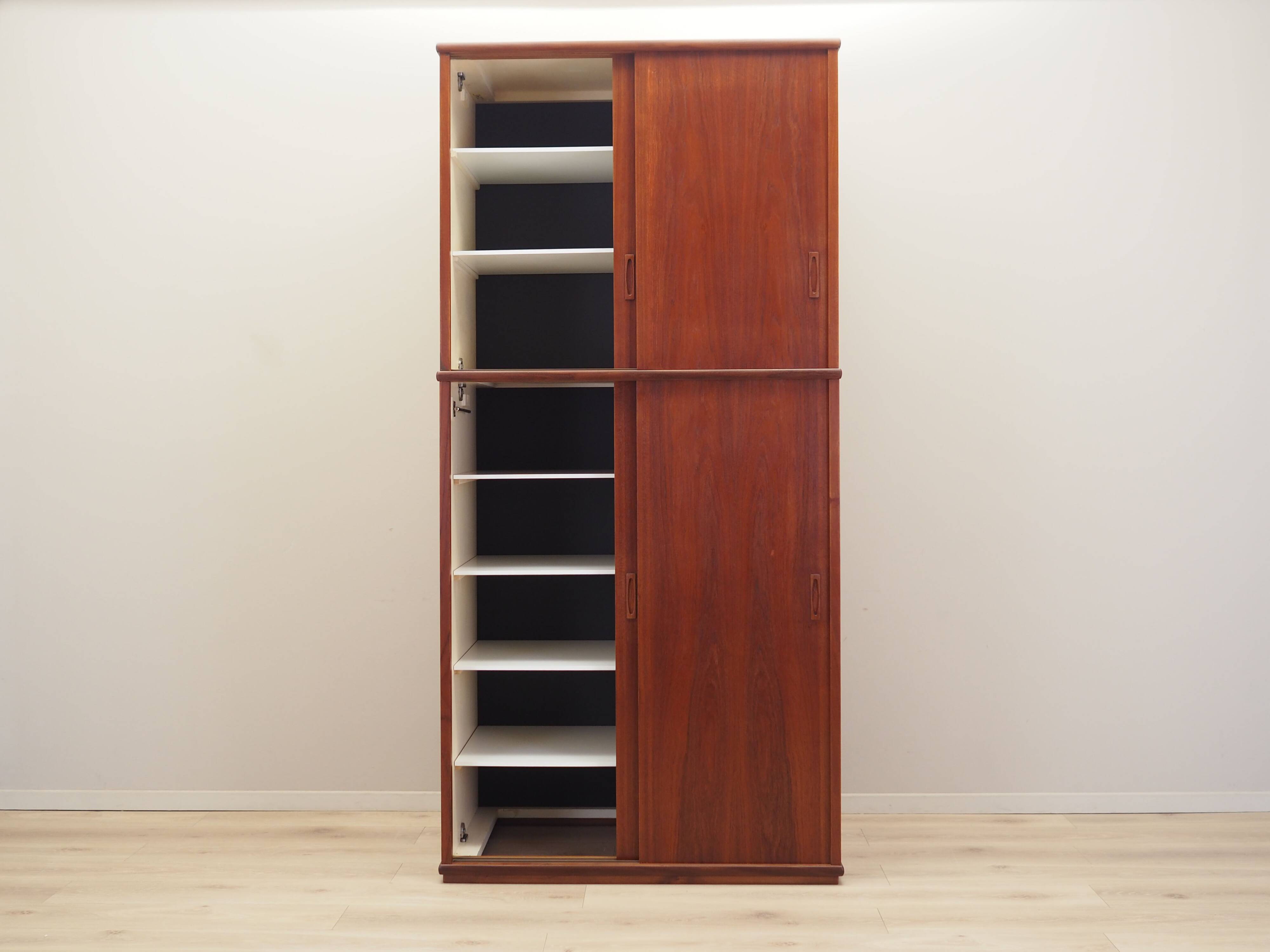 Teak wardrobe, Danish design, 1970s, production: Denmark