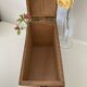 Boîte à fiche en bois vintage