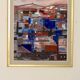 Mid-Century Original Swedish Oil on Panel "Abstract" – Hultkrantz