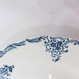 4 assiettes creuses en terre de fer de St Amand