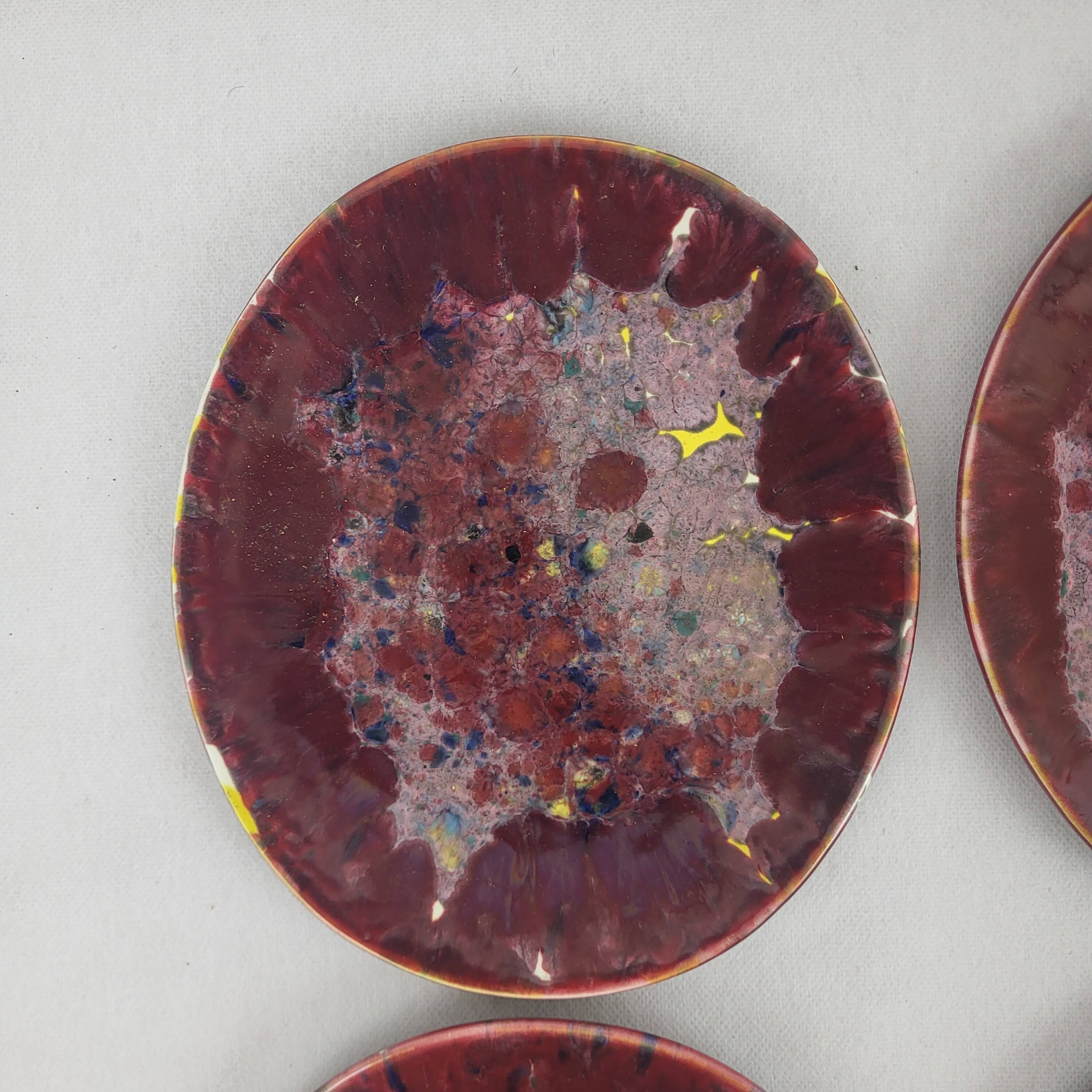 6 Morvan oval flat plates