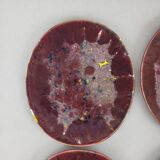 6 Morvan oval flat plates