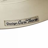 Pendant light "Trava" in golden aluminium by Carl Thore for Granhaga Metallindustri. Sweden 1970s