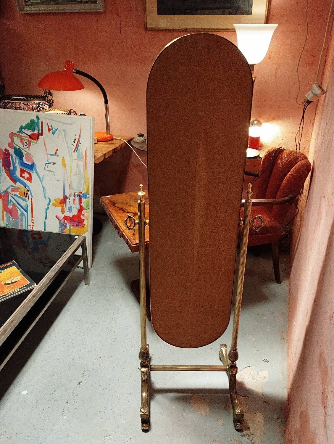 Psyche, standing mirror