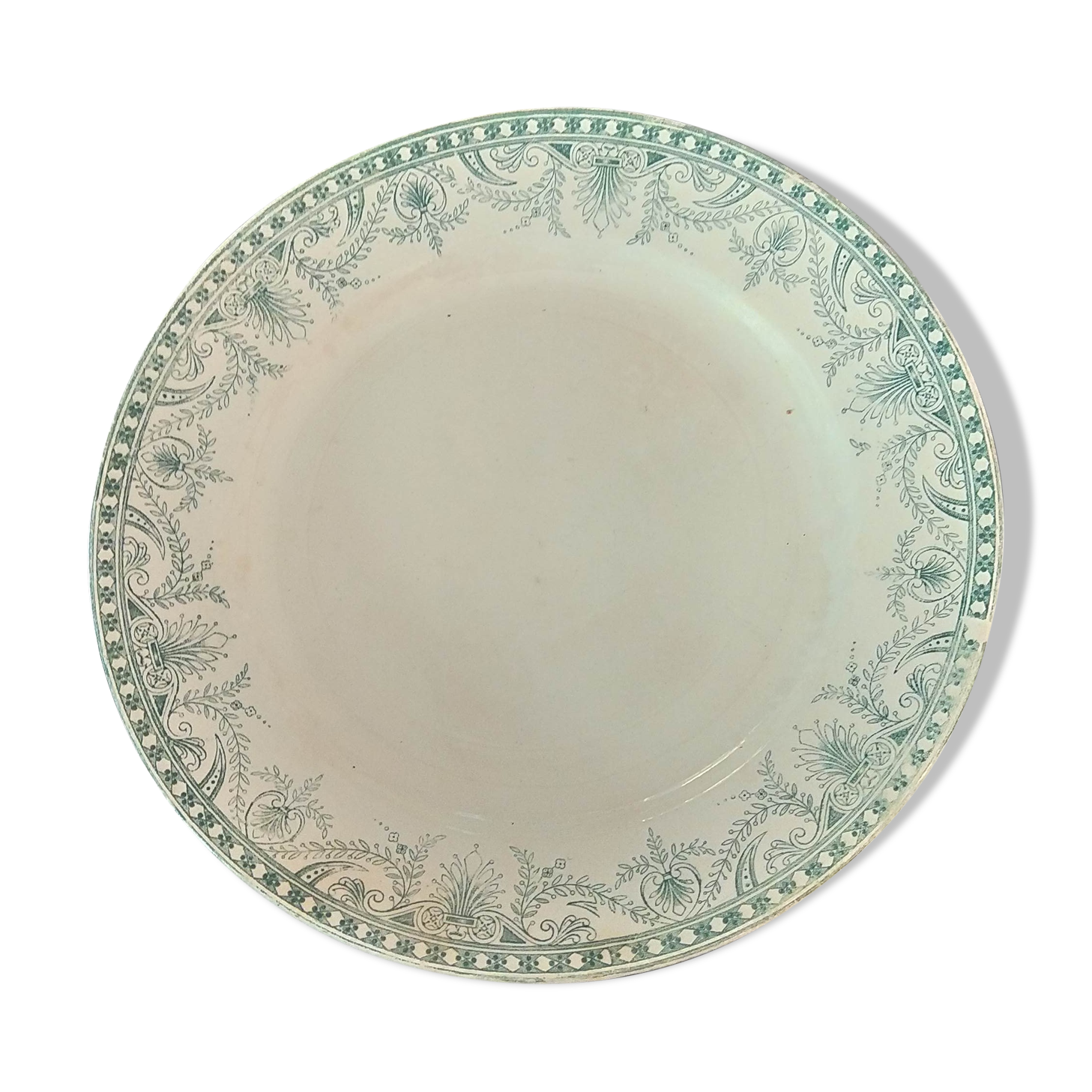 Ancient plate of the Moulin des Loups