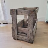 Wooden bottle locker