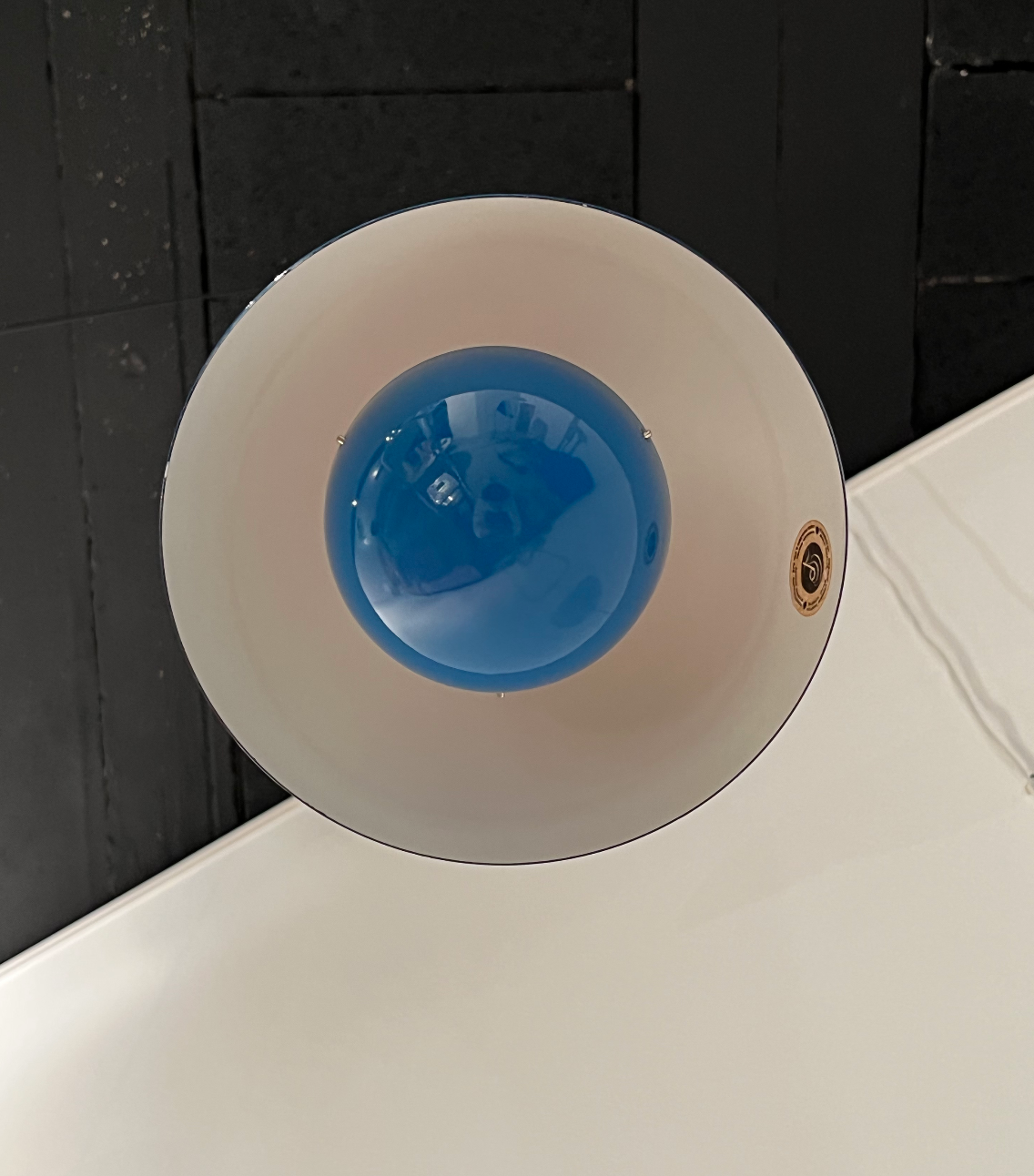 Flower Pot VP1 pendant lamp by Verner Panton for Louis Poulsen, 60s.