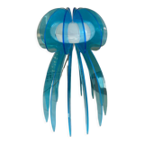 Lamp in plexiglass or vintage plexi in the shape of jellyfish