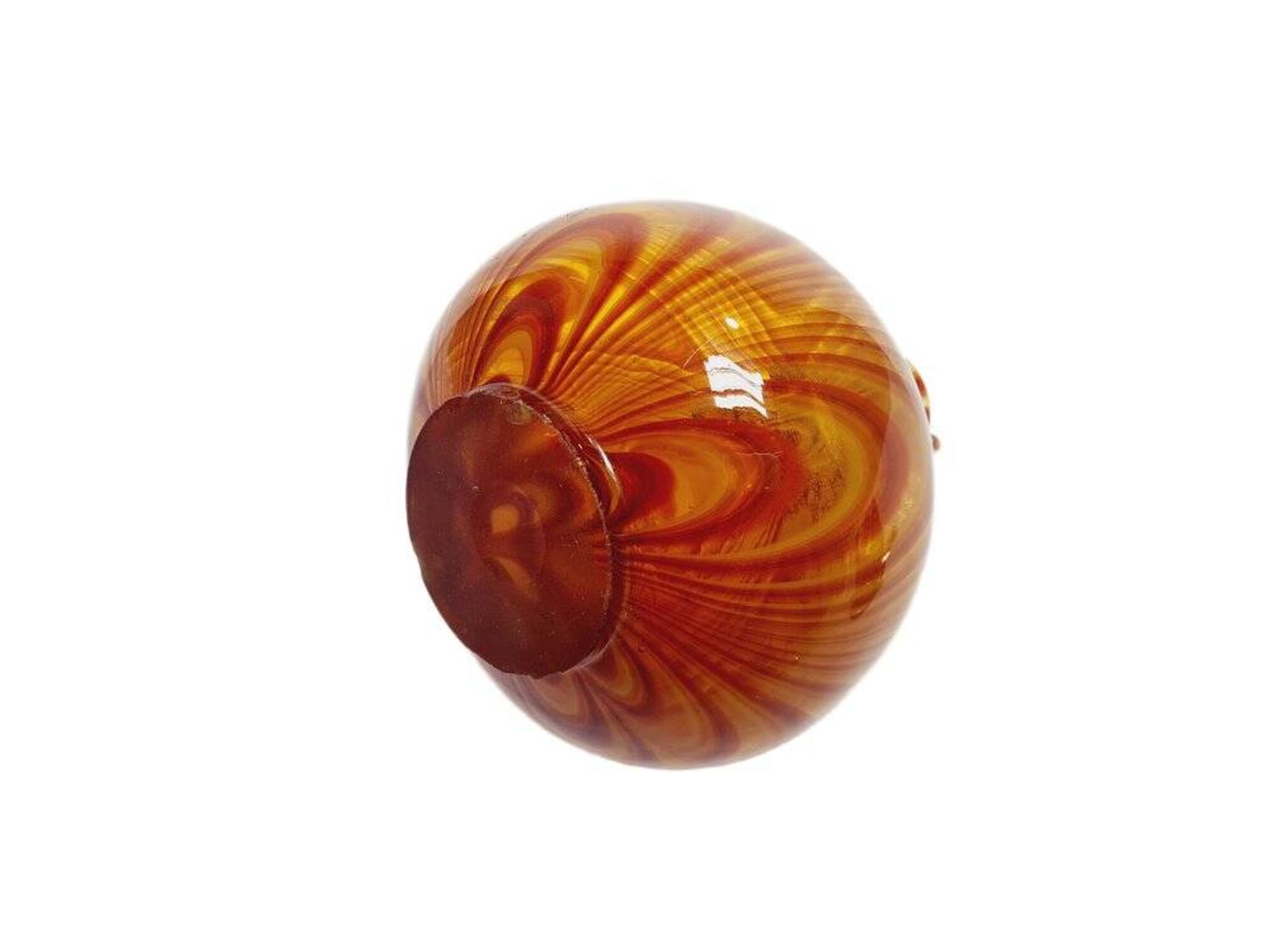 Vintage glass vase from HSG Laura, Poland, 1970s