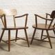 2x fauteuils lounge cabine suédoise