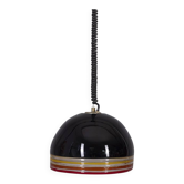 Lampe pendante en verre murano des années 1970 conçue par r pamio et r toso pour leucos