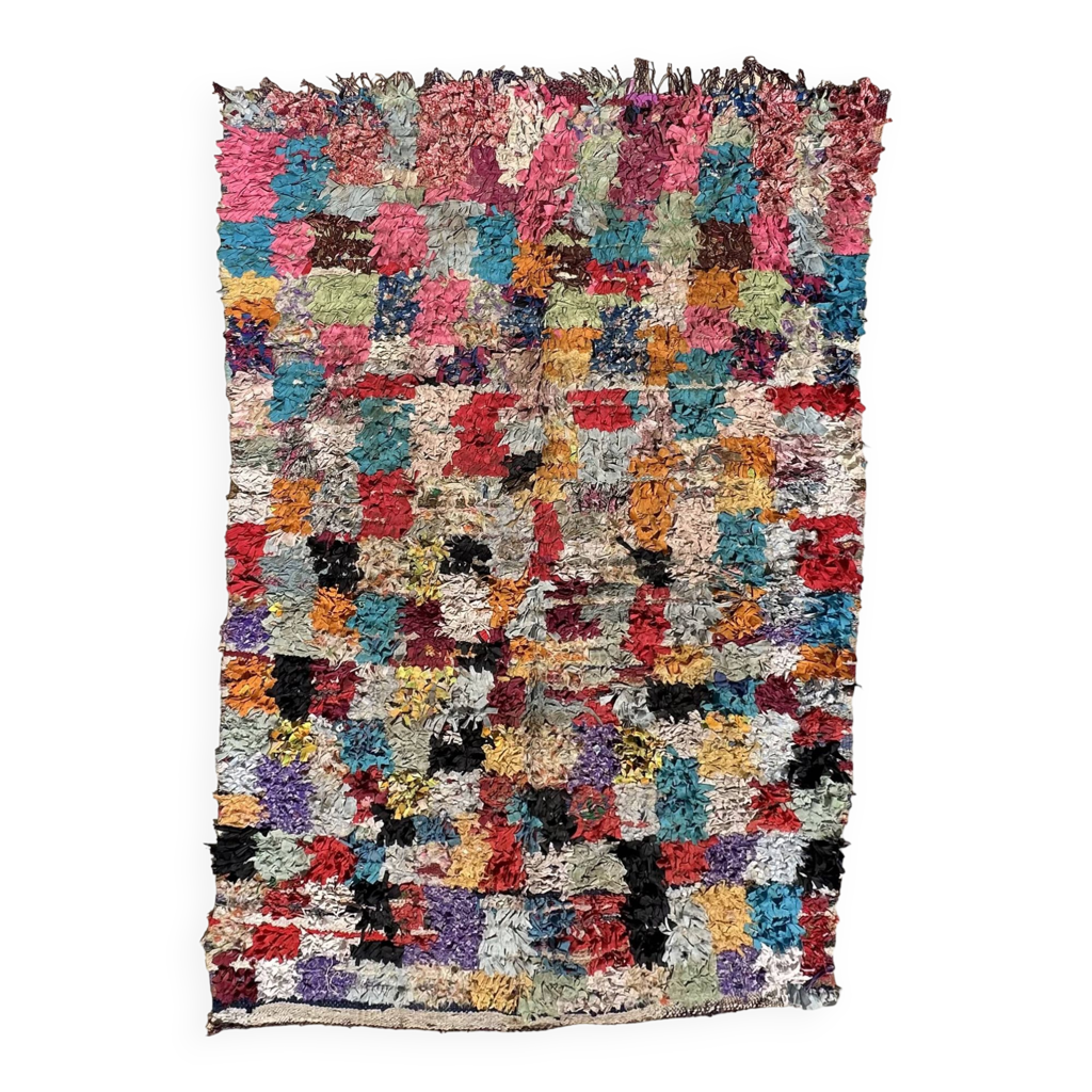 Tapis marocain coloré béni ouarain 200x300 en laine