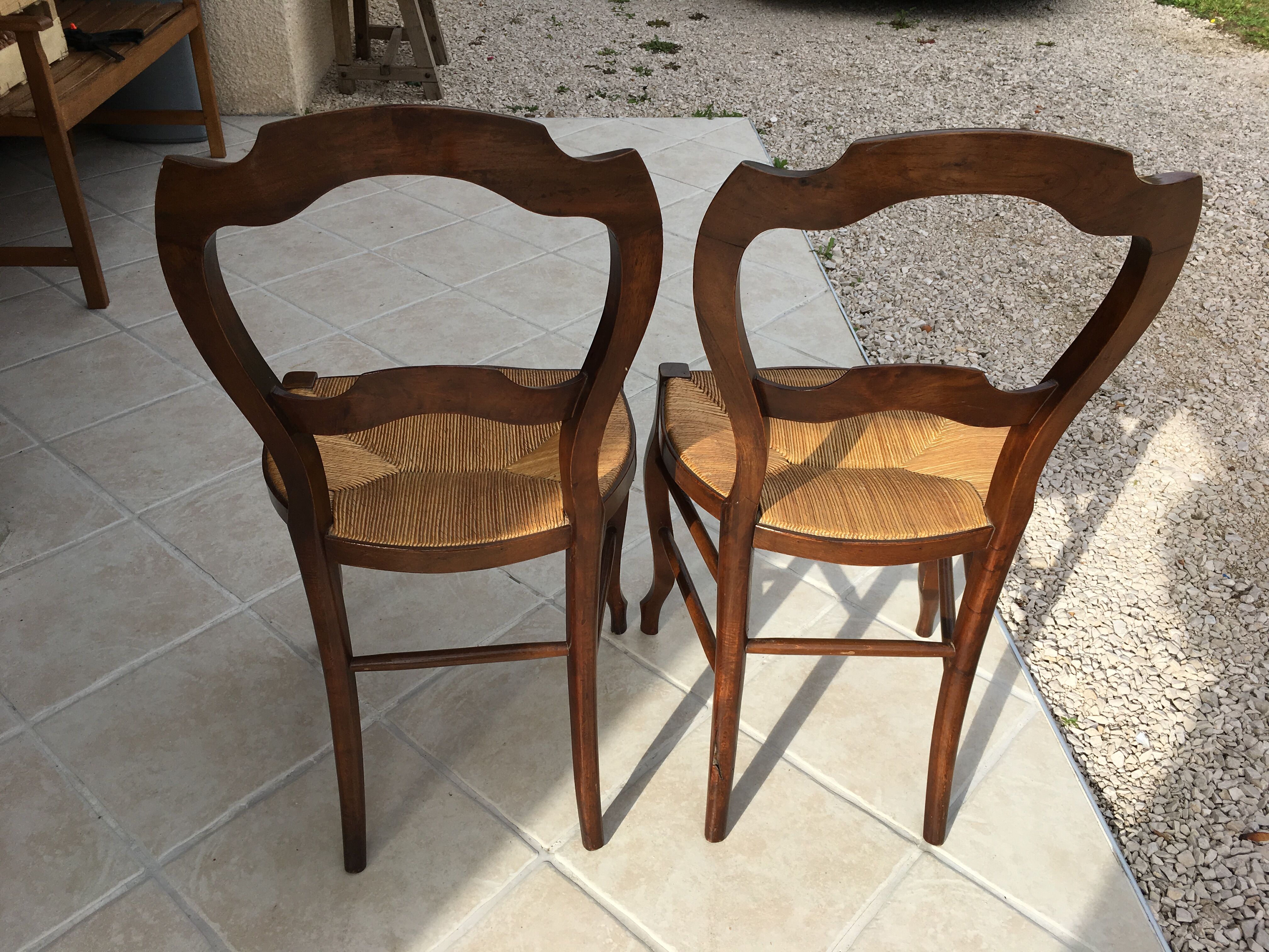 Pair of Louis Philippe chairs