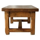 Solid oak table country 50s