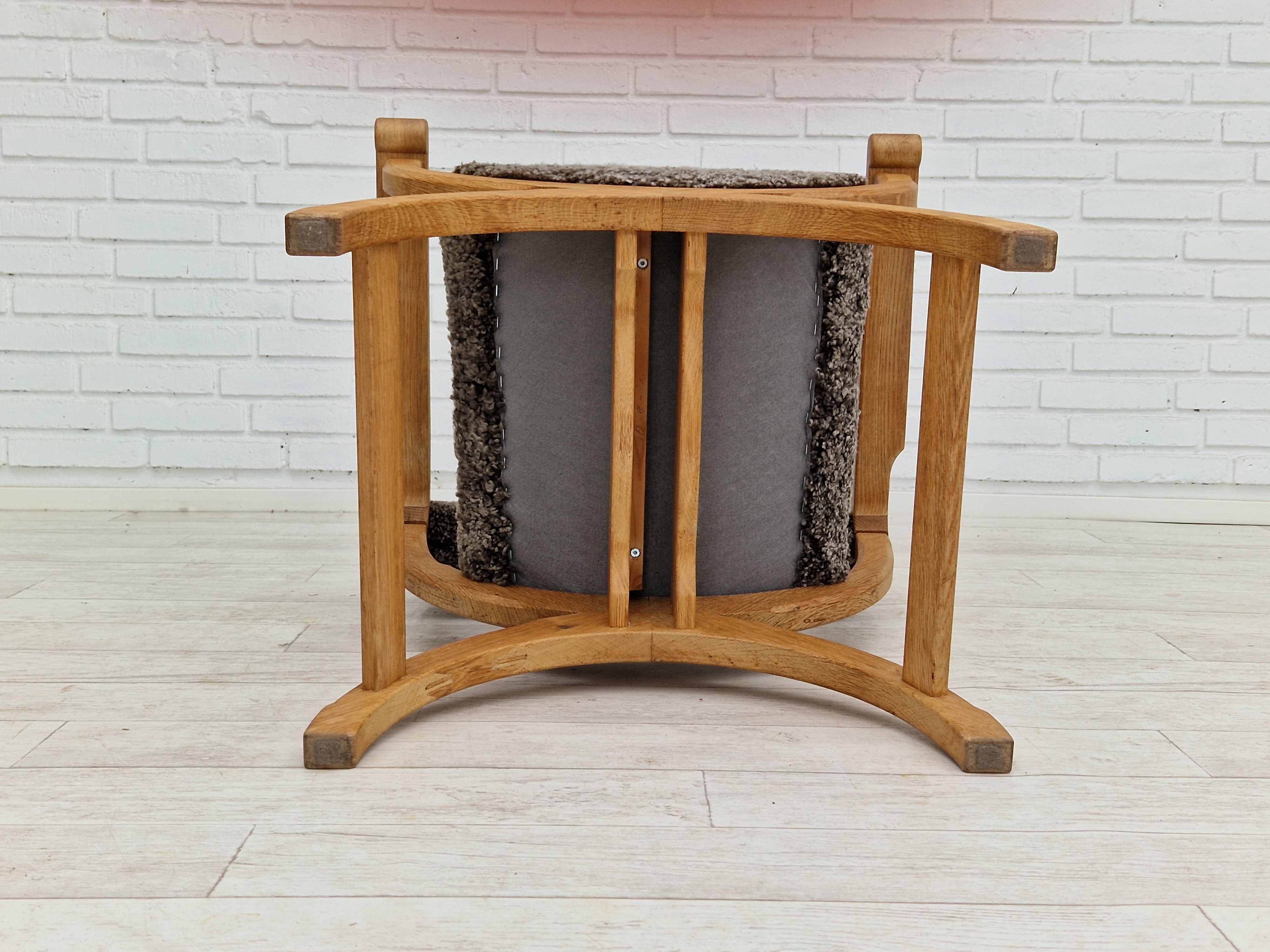 Armchair model "Kurul" by Henning Kjærnulf, 1960