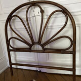 Rattan headboard