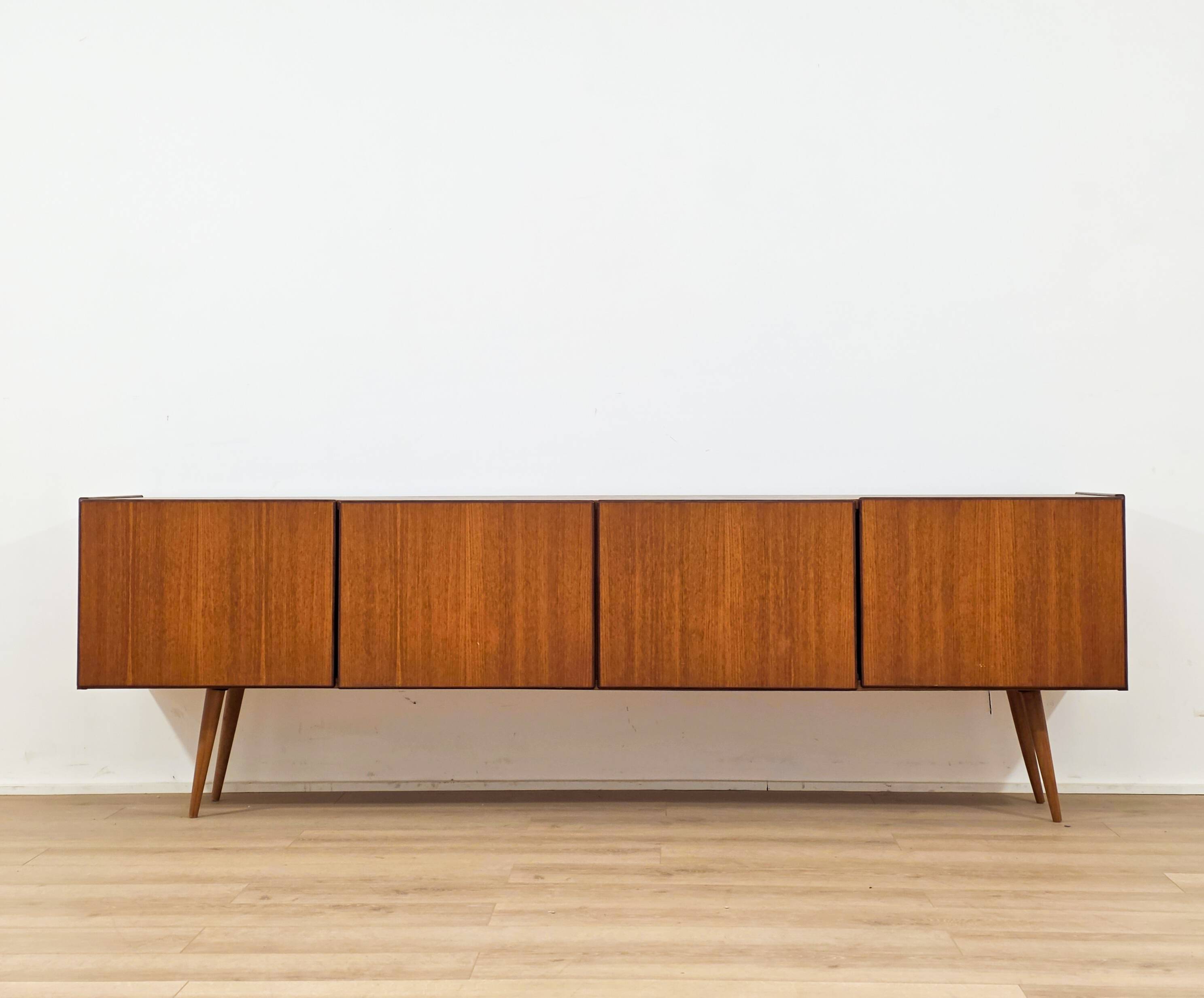 Scandinavian teak sideboard from the 1970s.