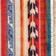 Small Kilim style short velvet rug