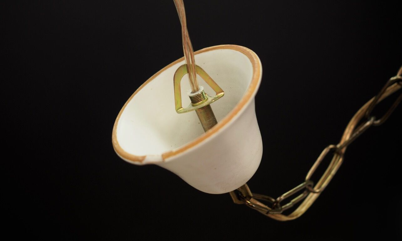 Retro chandelier vintage danish design 60 70