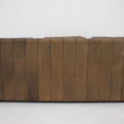 Canapé en cuir brun De Sede des années 1980, Suisse