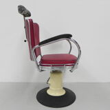 Vintage barber chair, barber chair Nubert