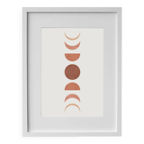 Framed painting