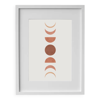 Framed painting