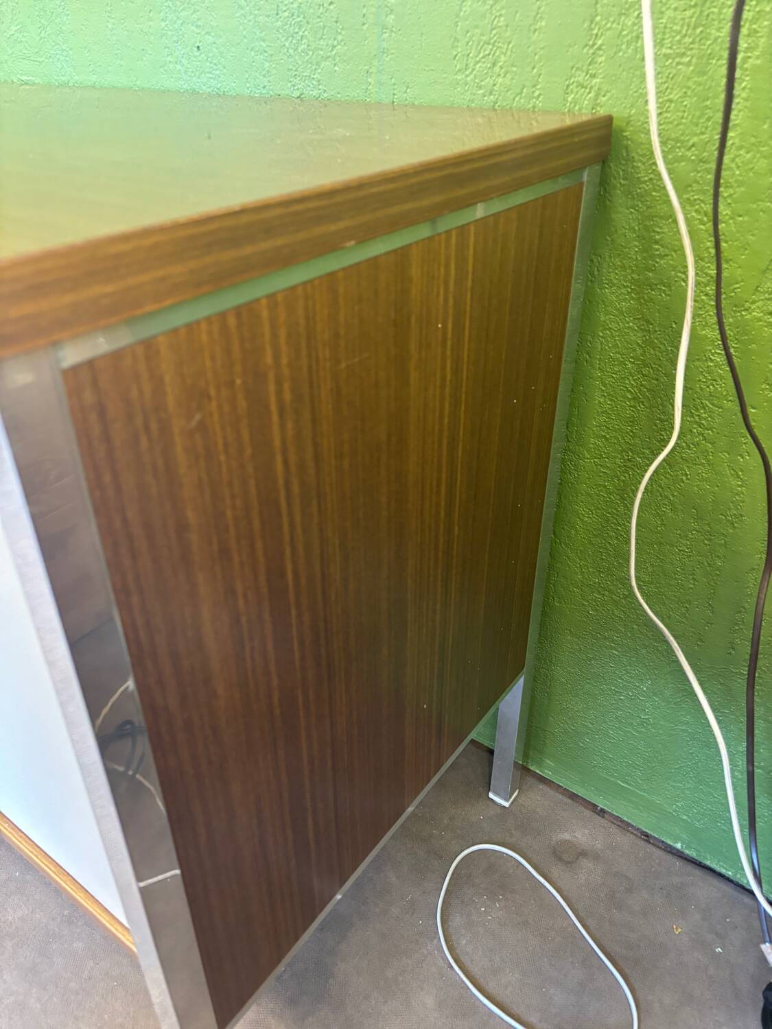70s sliding door sideboard