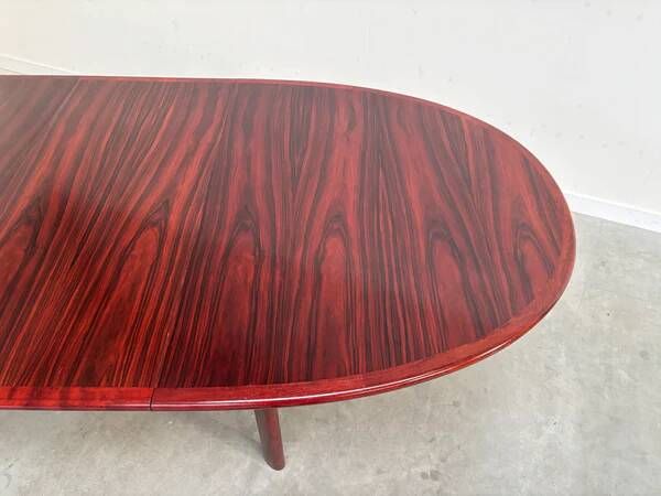 Large oval dining table by Skovby Møbilfabrik, Denmark 1960s