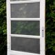 Door vintage translucent glazing