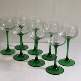 Alsatian wine glasses
