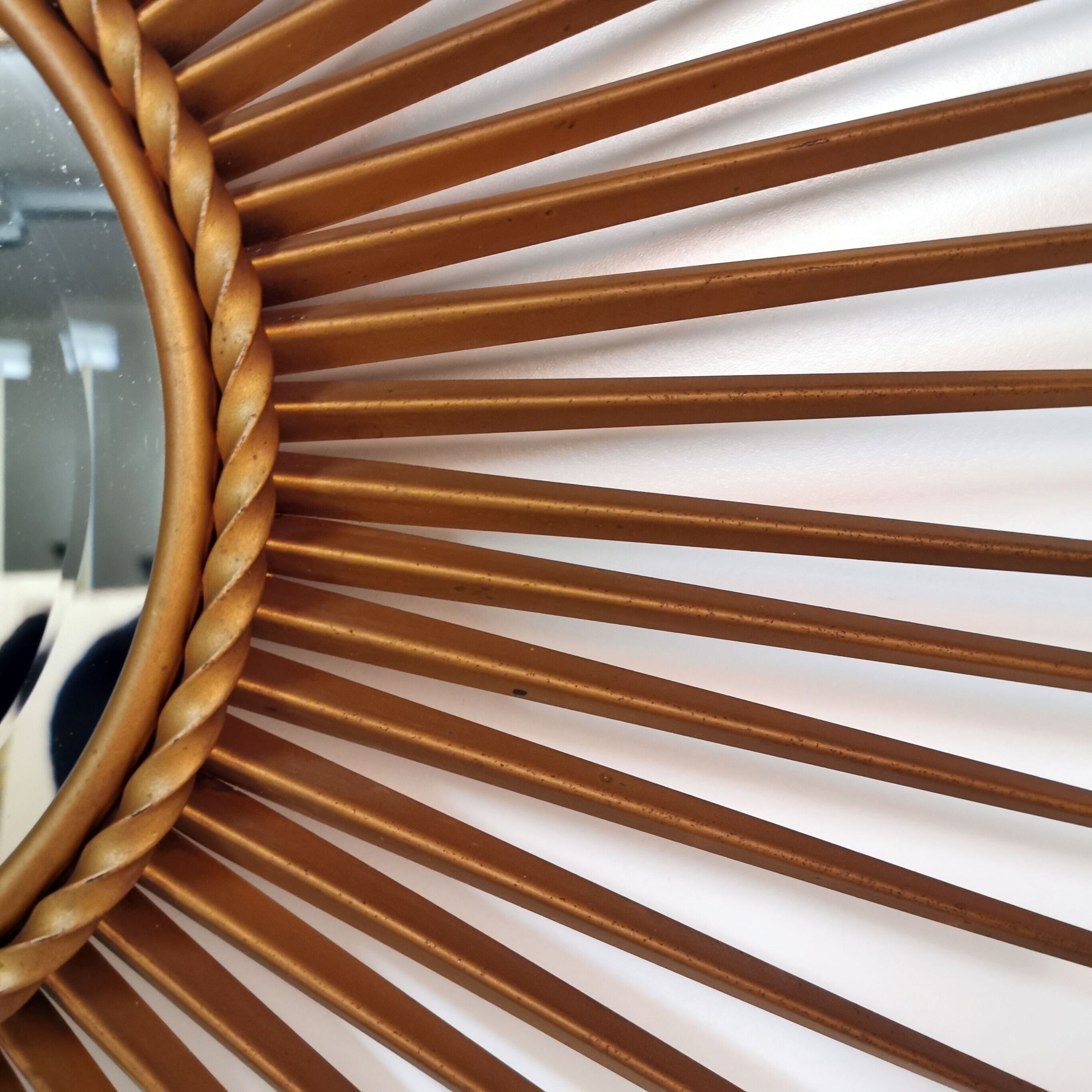 "Sun" Mirror by Chaty Vallauris 1950 71cm