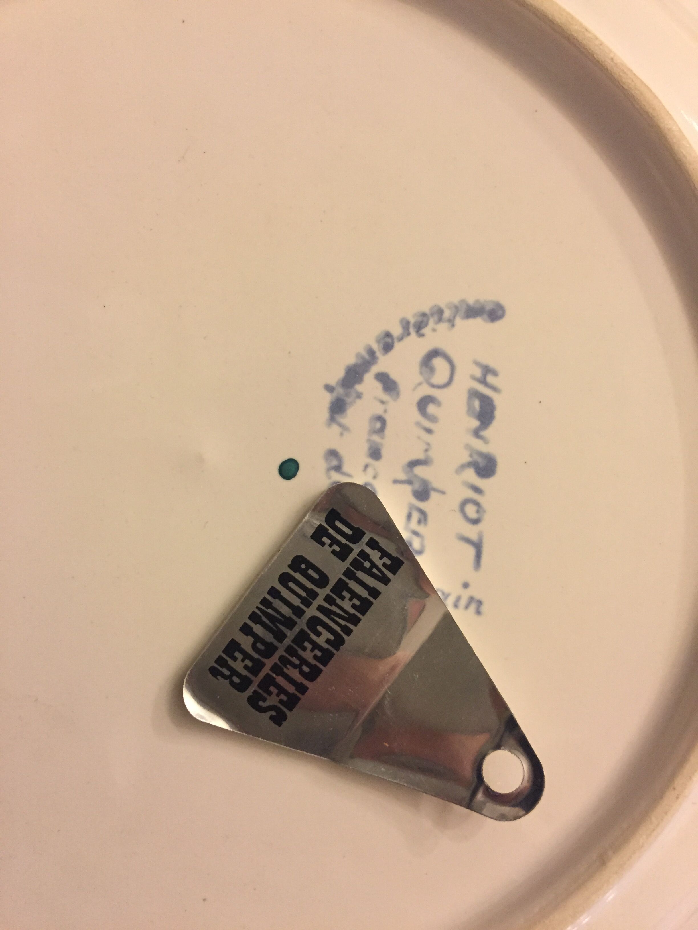 Vintage Henriot soup bowl