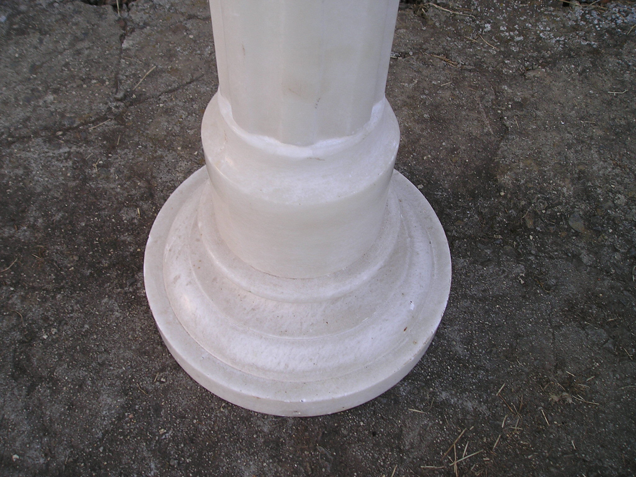 Alabaster column