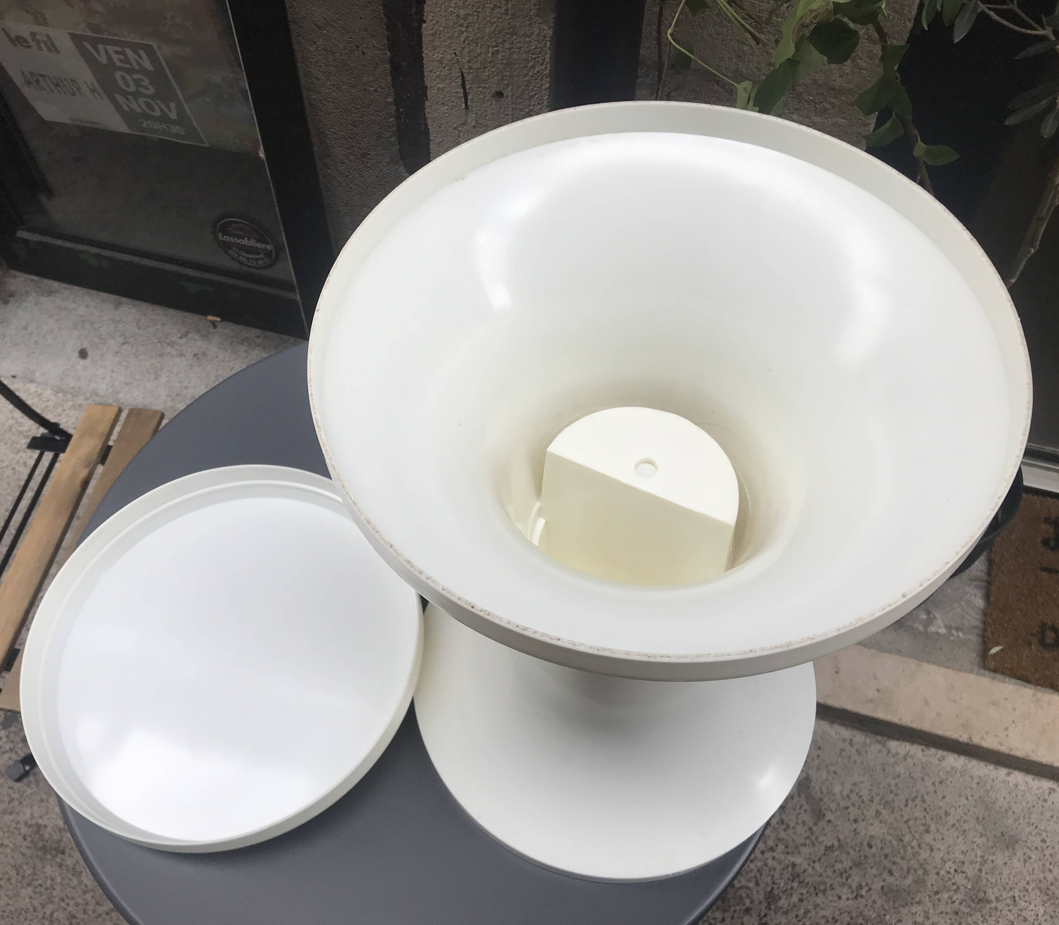 Vintage plastic stool