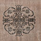 Tapis oriental vintage doux rouge et marron 158x260 cm SK 240826