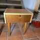 Pair of oak bedside tables from the 1960s.