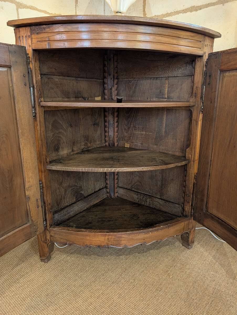 Antique corner cabinet