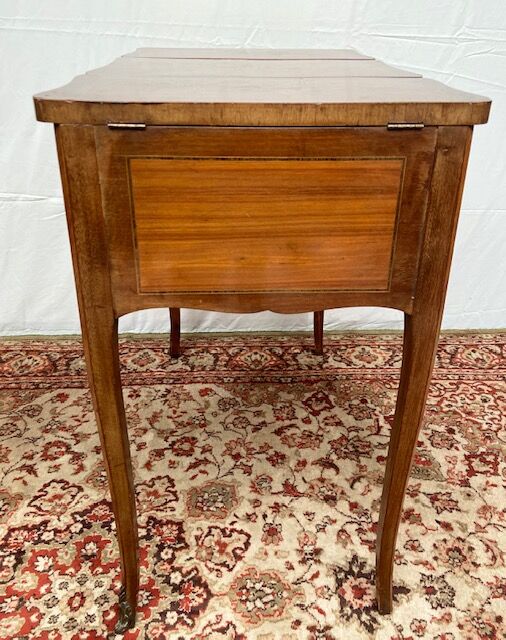 Louis XV dressing table in marquetry 20th