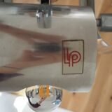 Vintage space age stainless steel floor lamp