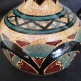 Saint Jean de Bretagne ceramic liqueur set, 5 pieces