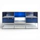 Blue USM Haller sideboard