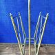 Neoclassical brass magazine rack. Maison Jansen. 1940s.