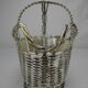 Ancien panier porte bouteille Christofle Gallia