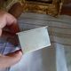 Antique silver-plated jewellery box