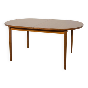 Table à manger extensible de milieu de siècle par Nils Jonsson pour Troeds Bjärnum, Suède, années 1960.