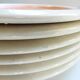 Set of 6 Vintage Earthenware Dessert Plates
