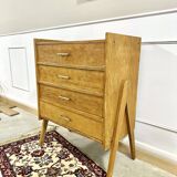 Vintage dresser feet compass