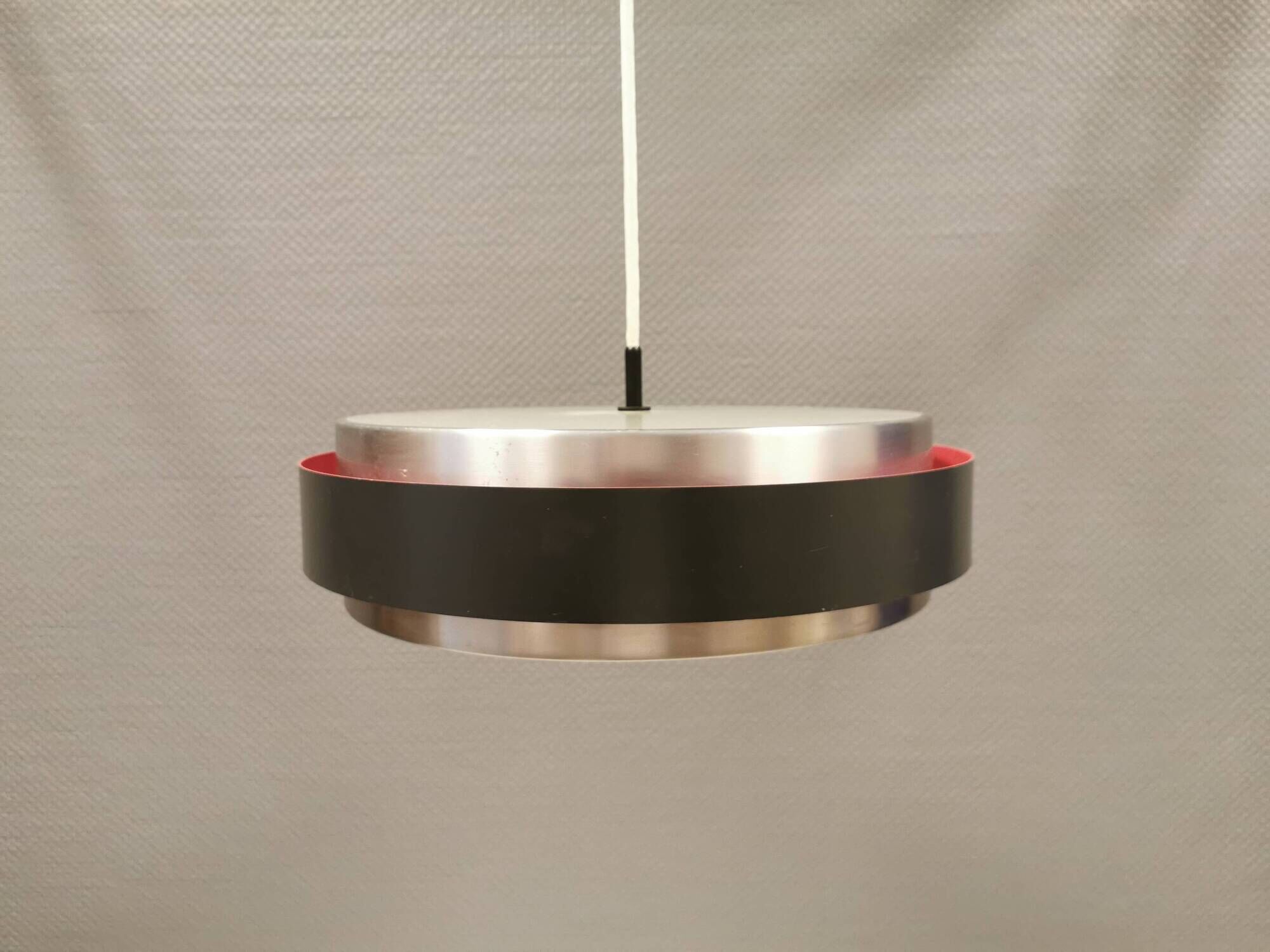 Danish design hanging lamp by Jo Hammerborg, produced by Fog&Mørup, model Sera from 1968.